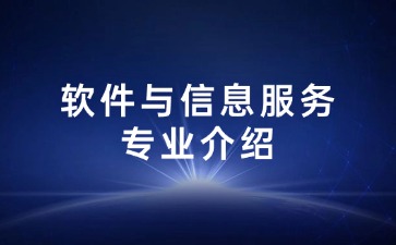 重慶市輕工業學校——軟件與信息服務專業介紹